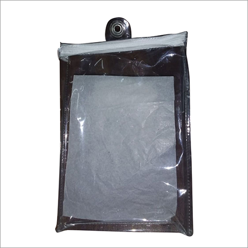 FE-055 PVC Zipper Bag With Kaan Handle