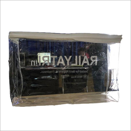 Transparent Fe-018 Pvc Zipper Bag