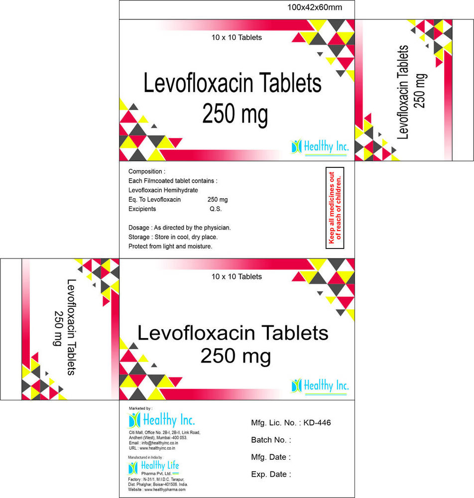 Levofloxacin Tablets Generic Drugs