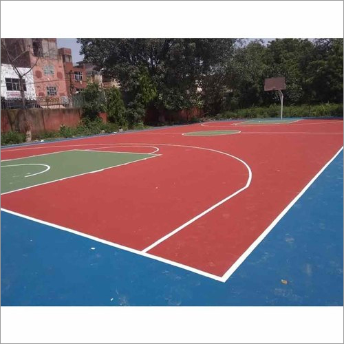 Synthetic Basketball Court Flooring Services By SPORTS WORLD