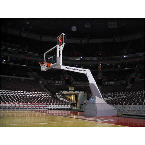 Basketball Goal Post - Color: White