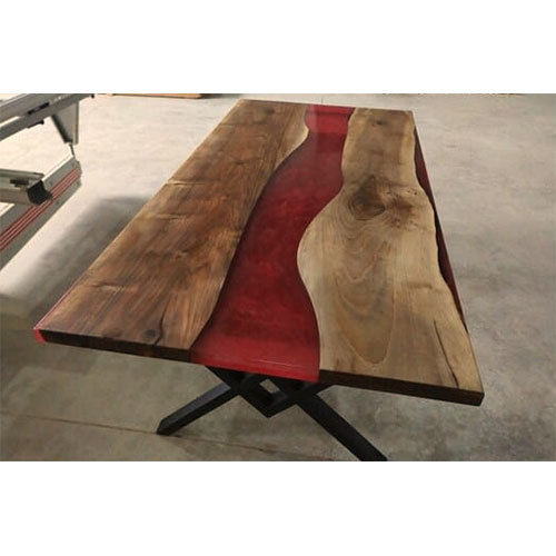 Wooden Table Top River Shape