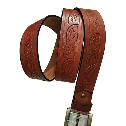 Embossed Belt Belt Type: Leather