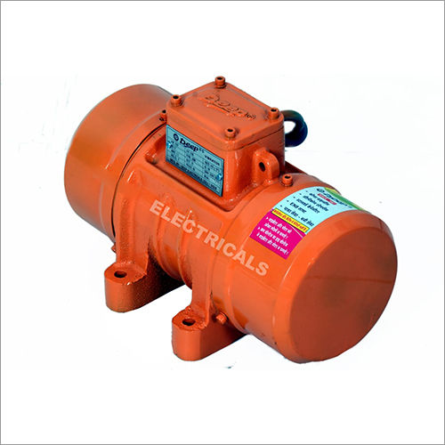 Orange Industrial Vibratory Motor