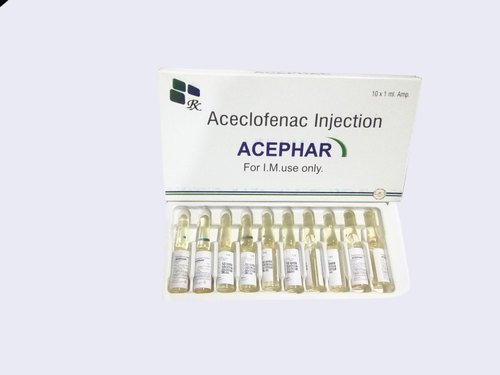 Aceclofenac Injection Age Group: Adult