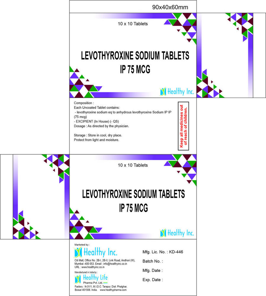 Levothyroxine Tablets Generic Drugs