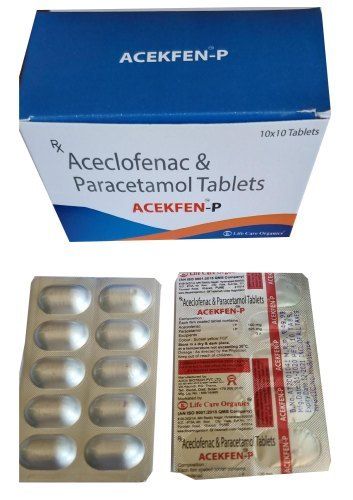 Aceclofenac And Paracetamol Tablets Age Group: Adult