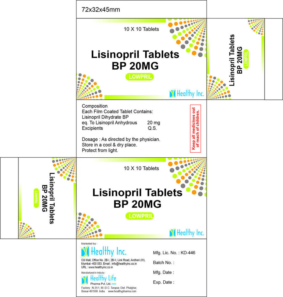 Lisinopri Tablets