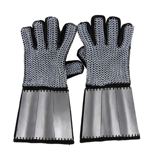 Butted Chain Mail Gloves
