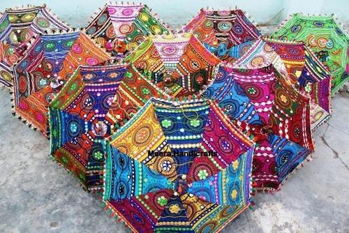 Rajasthani Decorative Embroidered Umbrella