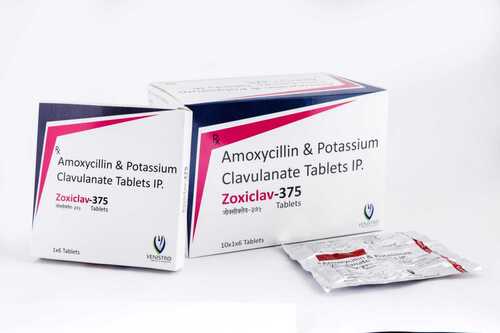 Amoxycillin -200mg +clavulanic Acid - 175mg Tablet