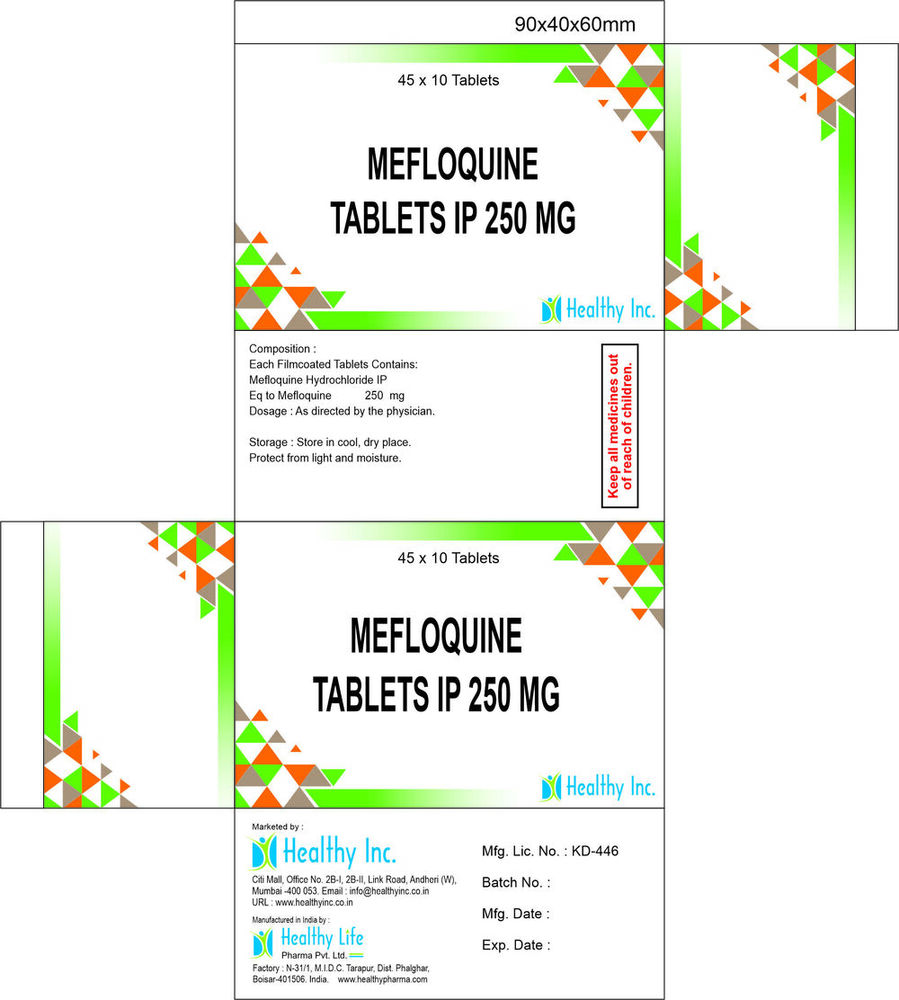 Mefloquine Tablets Generic Drugs