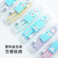 Mini Hair Straightener - Plastic, 17x2cm / 6.7x0.8 Inch | Ideal for Household and Travel Use, Suitable for All Ages