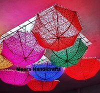 Traditional Indian Embroidered Umbrella