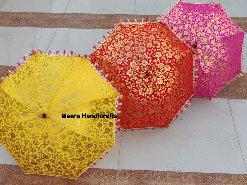 Handmade Printed Decorative Umbrella