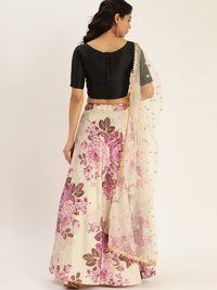 Zari Satin Silk Modern Lehenga Choli
