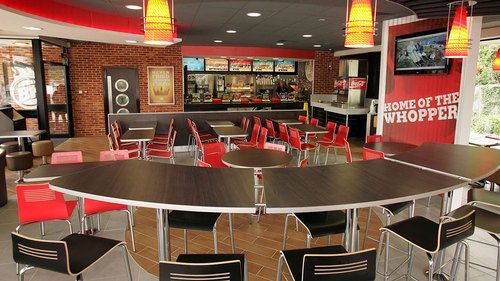 Burger King Furniture.