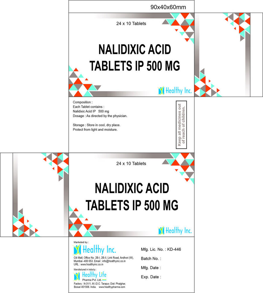 Nalidixic Tablets Generic Drugs