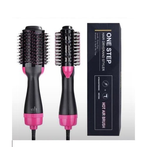 Electric Hot Hair Brush Curler (One step)