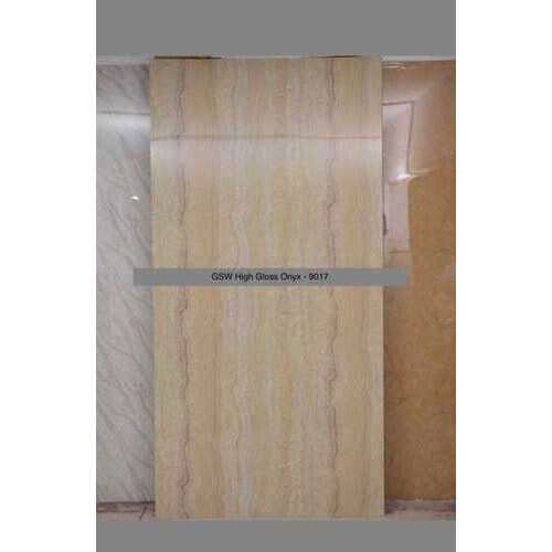 Non Dust Decorative High Gloss PVC Marble Sheets