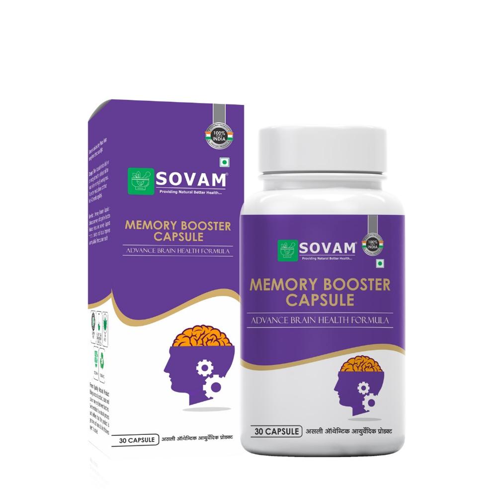 Sovam Memory Booster Capsules - Age Group: For Adults