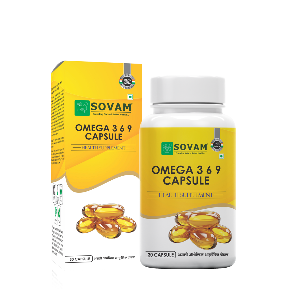 Omega 369 Softgel Capsule - Age Group: For Adults