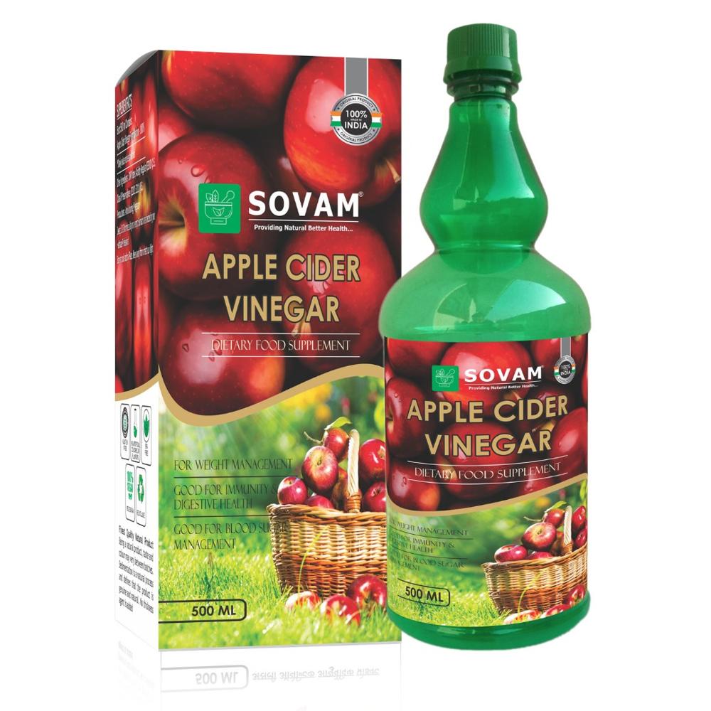 Apple Cider Vinegar Juice - 500ml Liquid Blend | Adult Beverage for Health Store in Dry Place