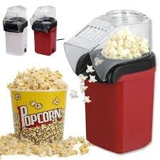 Red And Black Electric Popcorn Maker