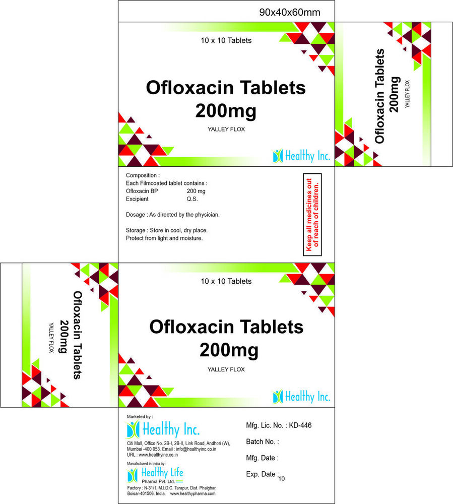 Ofloxacin Tablets Generic Drugs