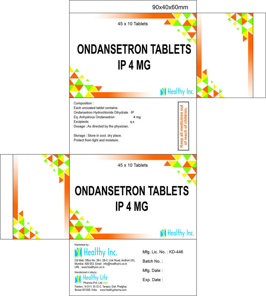 Ondansetron Tablets Generic Drugs