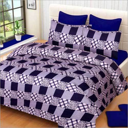 Embroidered Hand Block Printed Bed Sheets