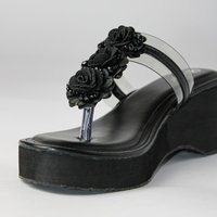 Ladies Fancy Wedge Sandals