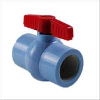 Plastic Solid Ball Valve