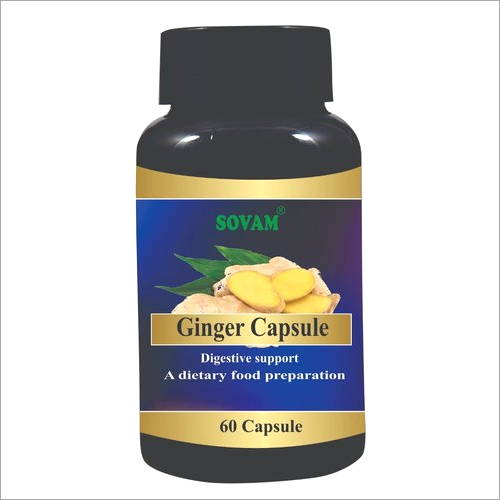 Ginger Capsule Age Group: For Adults