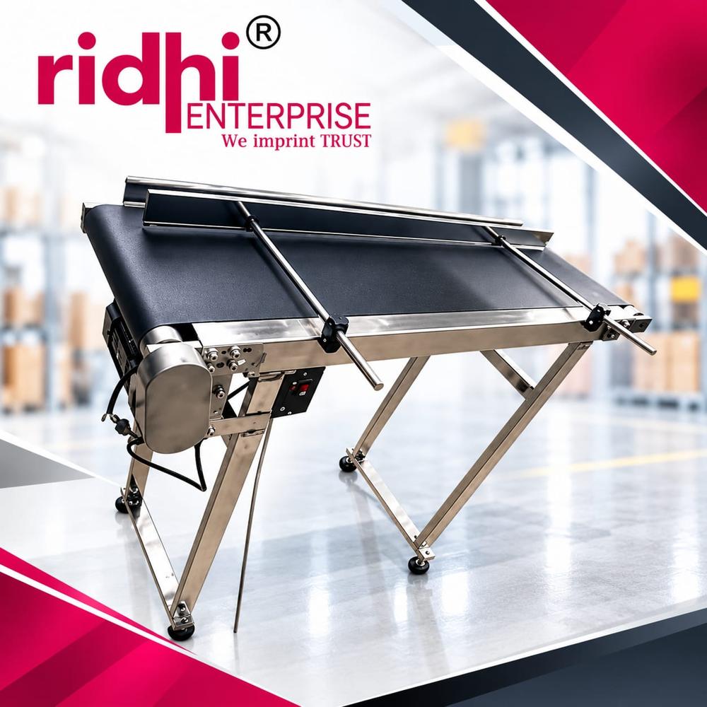 Inkjet Printer Conveyor - Belt Type: Flat Belt