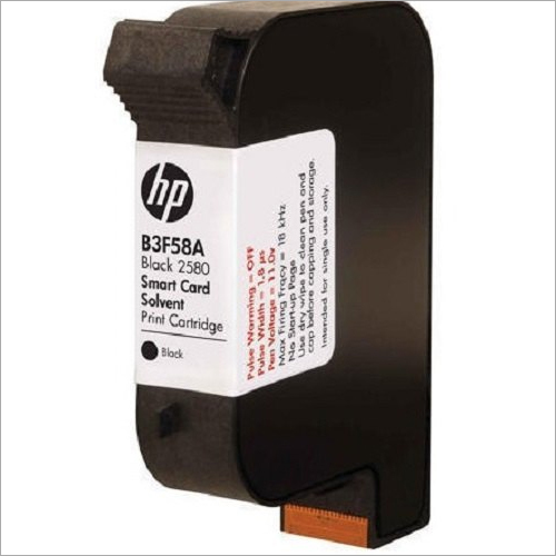 HP 2580 B3F58A Solvent Black Ink Cartridge For Printer By RIDHI ENTERPRISE