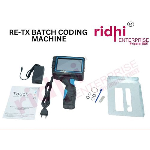 Re-Tx Handheld Inkjet Printer Machine / Batch Coding Machine - Automatic Grade: Semi-Automatic