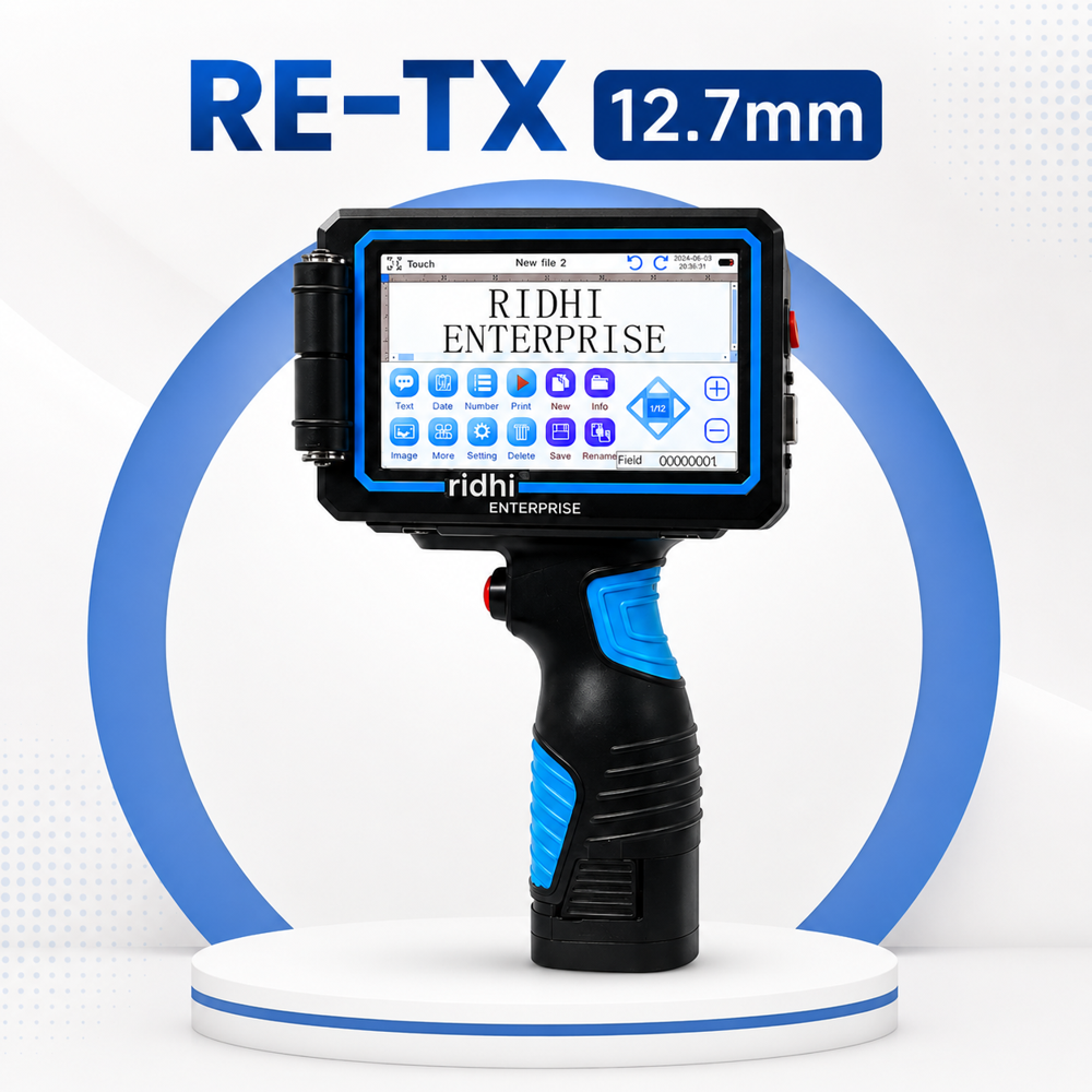 Re-tx Handheld Inkjet Printer Machine / Batch Coding Machine - Automatic Grade: Semi-automatic