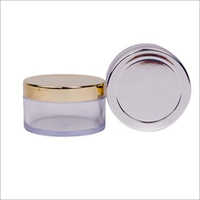 Plastic Cosmetic Cream Jar