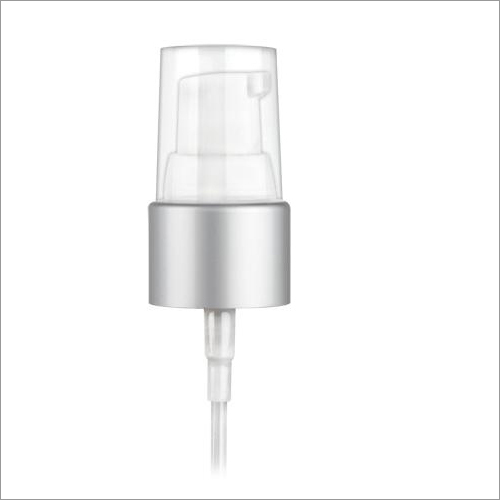 Any Treatment Serum Pump With Silver Sleeve