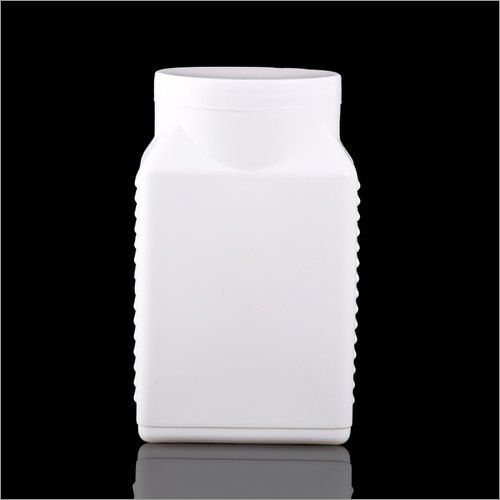 HDPE Ribbed Square Jar