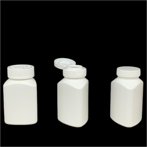 White Triangle Hdpe Pharmaceutical Containers