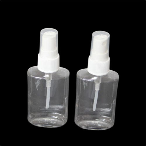 Oval Shape 50ml Clear PET Bottle