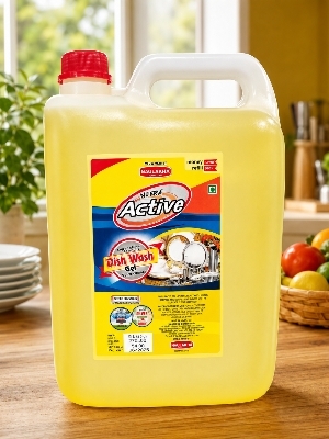 Dish Wash Gel/Liquid - Color: Yellow