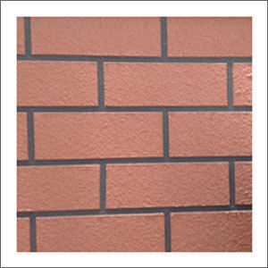 Brown Brick Finish Wall Texture