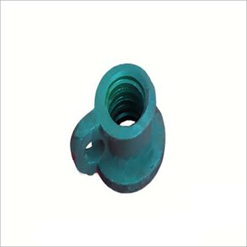 Cup Nuts - Cast Iron, Green | Galvanized Surface, Industrial Use