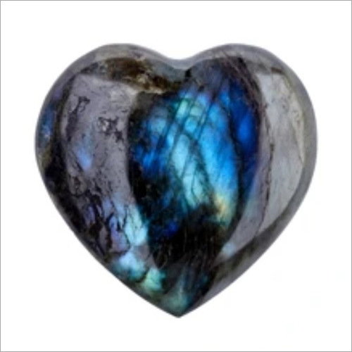 Gemstone Puffy Heart By MISHBAH AGATE
