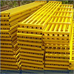 Scaffolding Chali - Mild Steel 1 x 6 ft Brown 2 Inch Thick Polished Finish | Heavy Duty for Structure Pipe and Ladders Powder Coated