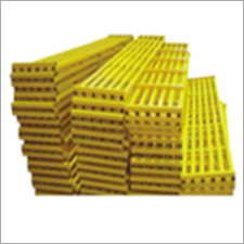 Scaffolding Platform - Mild Steel, 1 x 6 ft Rectangle, Brown Polished, 2 Inch Thick | Heavy Duty, Suitable for Structural Pipe and Ladders
