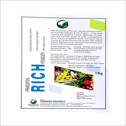1 KG Rich Plant Powder Biostimulant By PRAGATHI ORGANICS